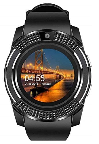 MINDFIED Smart Watch Bluetooth Phone Watch T500 Bluetooth Call Smart Watch ECG Heart Rate Monitor Smartwatch for Android iOS - Black