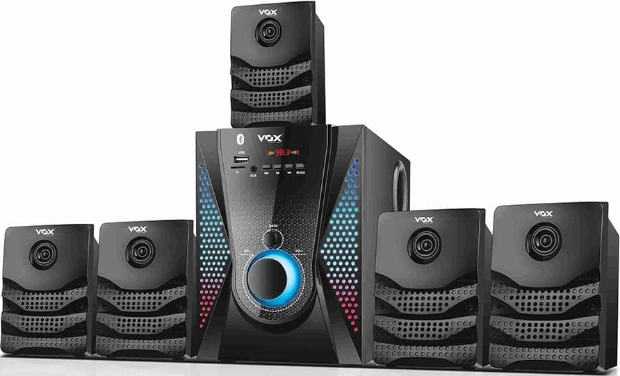 Vox V5151 Bluetooth Home Theater (5.1, Multi Connectivity) (Black)