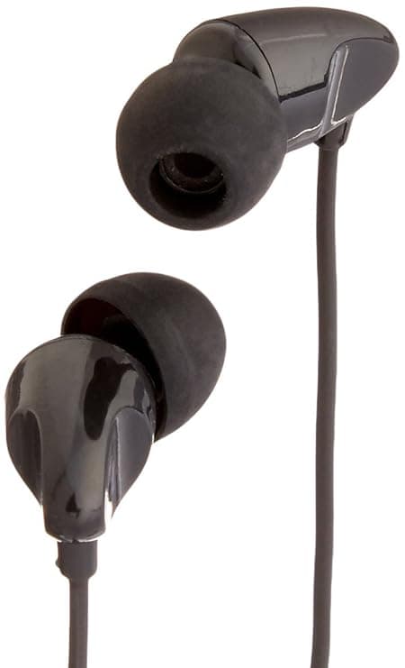 AmazonBasics in-Ear Headphones with Mic (Black) In-Ear Headphones