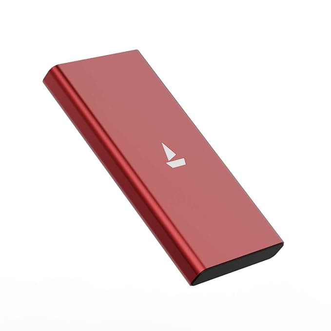 boAt 10000 mAh Li-Polymer Power Bank PB06 EnergyShroom with 2 Way 10W Rapid Charging, 2 USB A Output, Micro USB and Type C Input(Martian Red) Mobile P