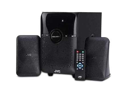 JVC XS-XN21 2.1 Channel Bluetooth Home Audio Speaker (Black) Multimedia Speaker Systems