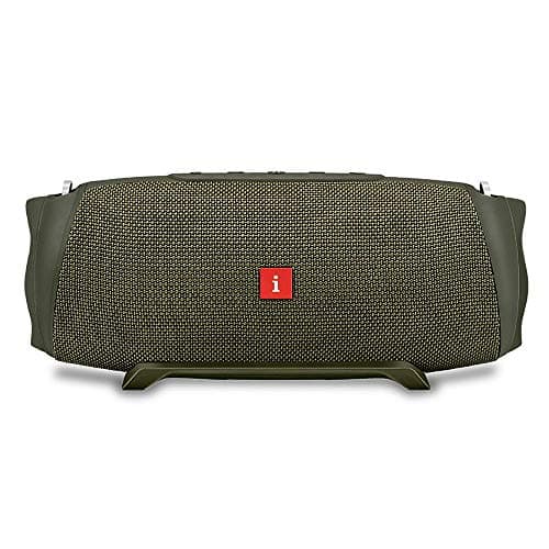 (Renewed) iBall Musi Boom 2.0 Channel Truly Wireless Bluetooth Portable Speaker (Black, Military Green)