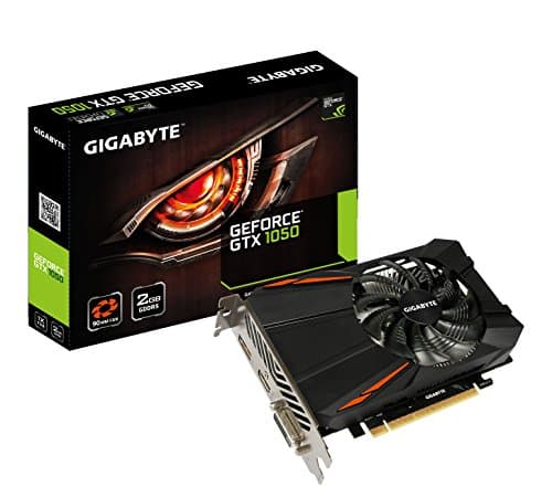 Gigabyte Geforce GTX 1050 2GB Graphic Card Black (GV-N1050D5-2GD)
