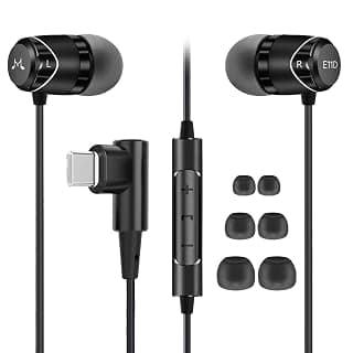 SoundMAGIC E11D Wired in Ear Earphone with Mic (Gun Black)