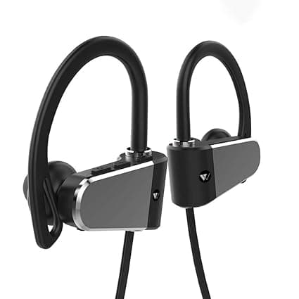 Wings Steel Sports Wireless Bluetooth Earphones (Black) In-Ear Headphones