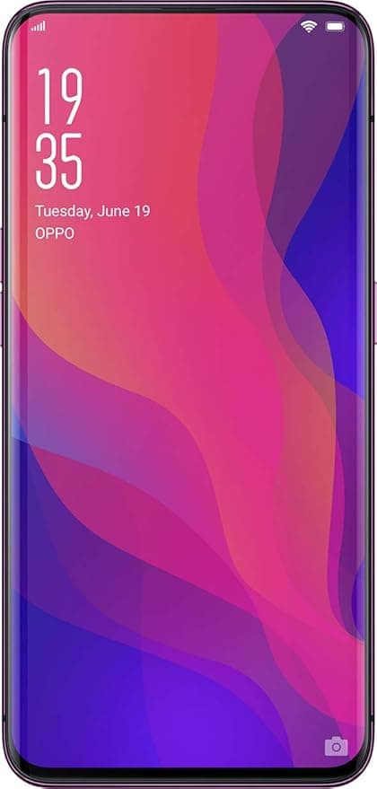 Oppo Find X (Bordeaux Red, 8GB RAM, 256GB Storage) Without Offer Smartphones