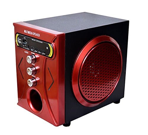 PALCO M650 Multimedia Speaker (Black and Red)
