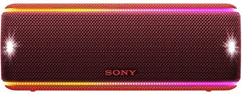 Sony SRS-XB31 Extra Bass Portable Waterproof Wireless Speaker with Bluetooth and NFC (Red)