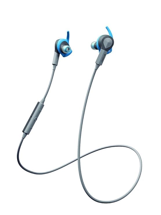 Jabra SPORT COACH (Blue) Wireless Bluetooth Earbuds for Cross-Training - Retail Packaging, One Size/Blue In-Ear