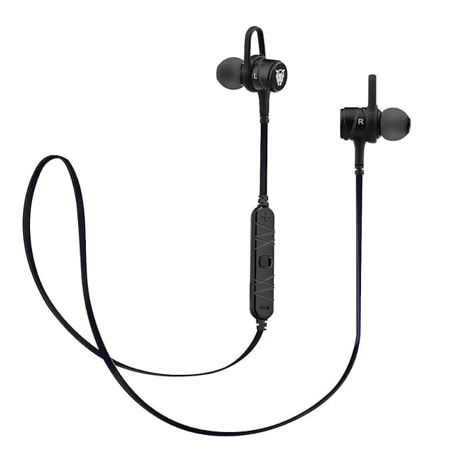 Ant Audio H56 Bluetooth Metal in Ear Stereo Bass Headphone (Black) In-Ear Headphones