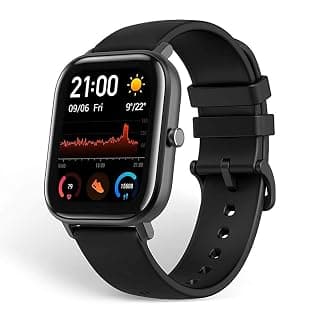 (Renewed) Amazfit Huami GTS Smart Watch- Obsidian Black, metal (5 ATM)