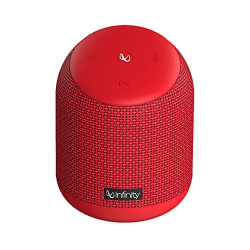 (Renewed) Infinity (JBL) Fuze 200 Dual EQ Deep Bass 15W Portable Waterproof Wireless Speaker (Passion Red)