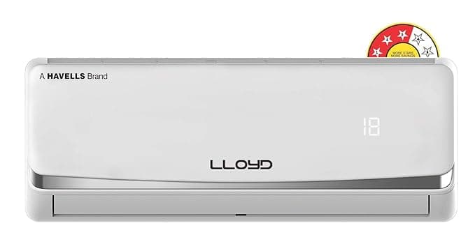 Lloyd 1.5Ton 3Star Split AC (Copper, LS18B32ABWA, White) Air Conditioners