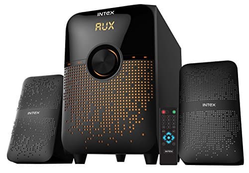Intex IT-213 SUFB 20 Watt 2.1 Channel Wired Multimedia Speaker (Black)