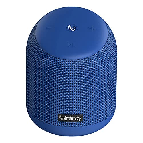 (Renewed) Infinity by Harman CLUBZ 250 Dual EQ Deep Bass 15W Portable Waterproof Wireless Speaker (Blue)