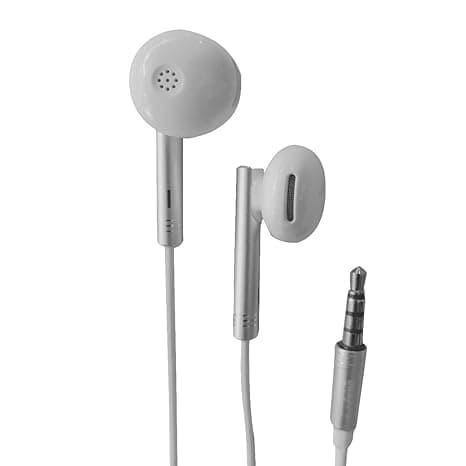 MD Original Earphone, Headphone, handset, handfree with 3.5mm Jack with Mic and Volume Button Compatible with All Smartphones, ipad,Android Phones In-