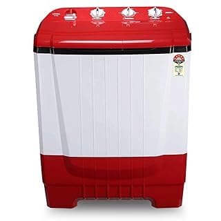 Onida 8 kg 5 Star Auto Scrub Technology, Semi Automatic Top Load Washing Machine (S80ONR)