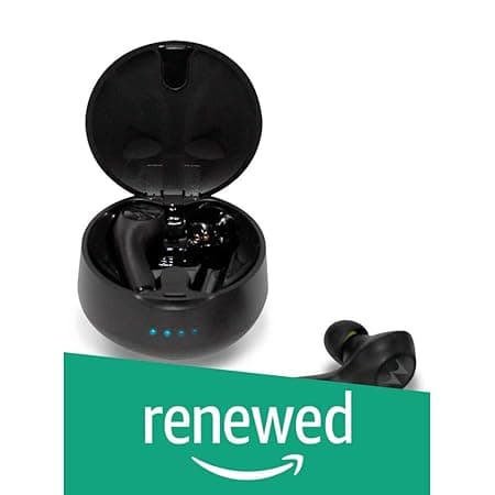 (Renewed) Motorola Verve Buds 500 True Wireless Bluetooth in-Ear Headphones - Black In-Ear