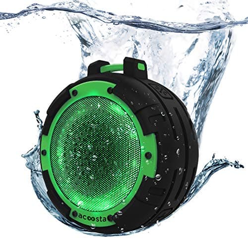 ACOOSTA BOLD 820 5 Watt Wireless Bluetooth Portable Speaker (Black and Green)