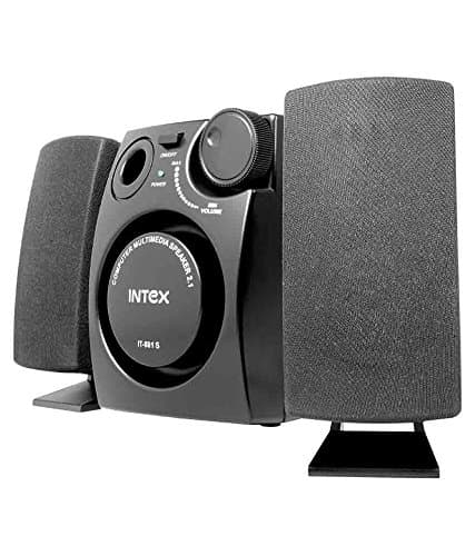 Intex IT-881S 2.1 Desktop Speakers - Black Multimedia Speaker Systems