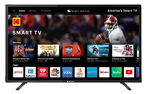 Kodak 102 cm (40 Inches) Full HD LED Smart TV Kodak 40FHDXSMART (Black)