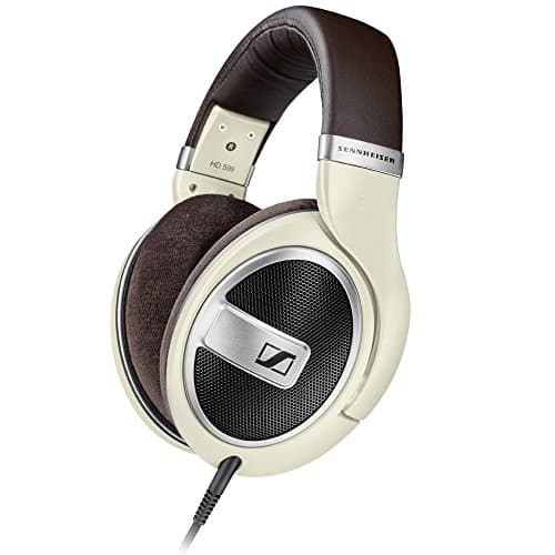 (Renewed) Sennheiser HD 599 Open-Back Headphones (Ivory)