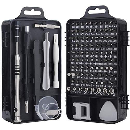 TEC TAVAKKAL Latest PC Repair Screwdriver Set, 110 in 1 Professional Precision Screwdriver Set, Multi-Function Magnetic Repair Computer Tool Kit For M