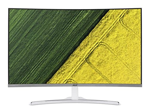 (Renewed) Acer ED322Q 31.5-inch Curved Full HD LED Backlit Computer Monitor with Stereo Speakers (White)