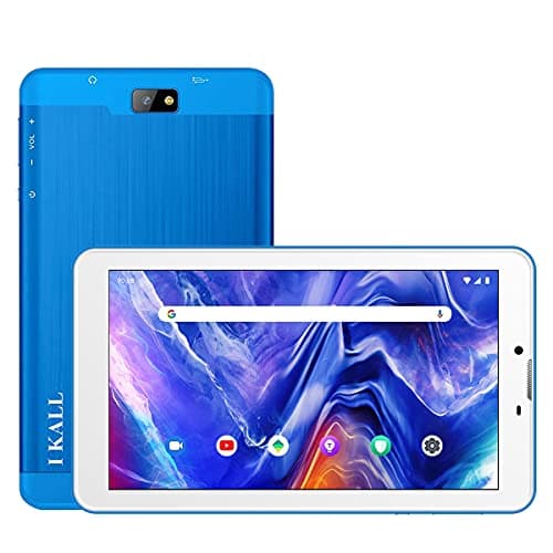 I KALL N2 Dual Sim Calling Tablet (7 Inch, 512MB Ram, 4GB Storage, Dual Sim + WiFi + Calling) (Blue)