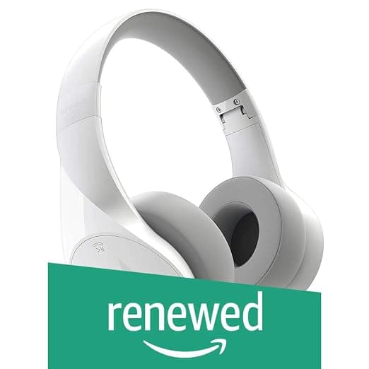 (Renewed) Motorola Pulse Escape Headphones (White) On-Ear Headphones