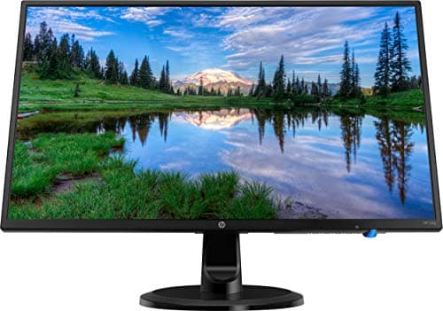 (Renewed) HP 23.8-inch IPS LED 1920 x 1080 Full HD 8ms Backlit FHD Anti-Glare Anti-Static Computer Monitor with Vesa Mount Port, 1 x HDMI, DVI D-SUB -
