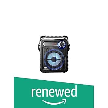 (Renewed) Zebronics Buddy Portable Speaker with Blutooth (Black) Bluetooth Speakers