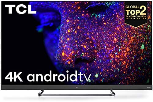 TCL 138.7 cm (55 inches) C8 Series 4K Ultra HD LED Smart Android TV 55C8 with Built-In Farfield (Black) (2020 Model)