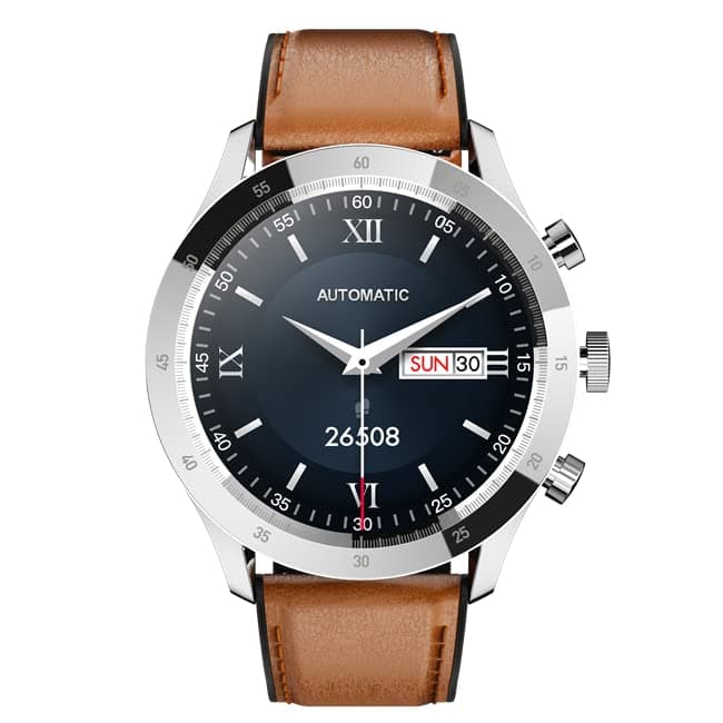 Vibez by Lifelong VBSWM36 Urbane Smartwatch with 3D UI 1.32"HD Display|24x7 Heart Rate & Blood Oxygen Tracking|8 Sports Mode|Sleep Monitor|IP67 Waterproof|7 days Battery Backup(1 Year Warranty,Silver)