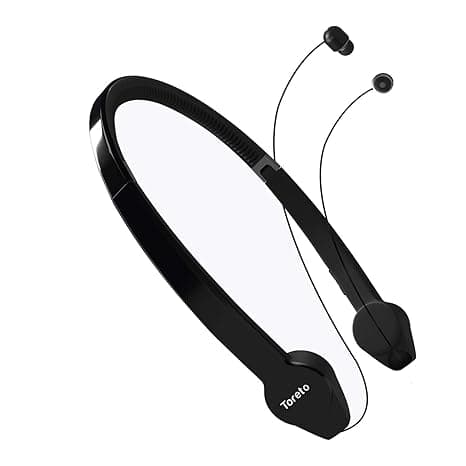 Toreto Flexo-806, in Ear Retractable Bluetooth headsets with Mic(TOR-806, Black)