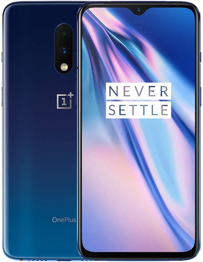 OnePlus 7 (Mirror Blue, 6GB RAM, Super AMOLED Display, 128GB Storage, 3700mAH Battery) Smartphones