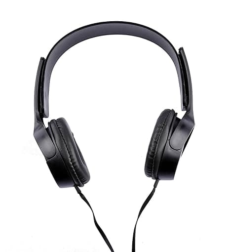 Hangout HO-72 Compact Durable Stereo Headphones with Powerful Speaker Loud &amp; Crystal Clear Sound Quality Noise-Cancelling, Super Bass, Perfect Fit