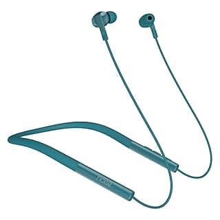 Noise Tune Flex Bluetooth Wireless Earphones with Ultra Flexible &amp; Durable Neckband (Teal Green)