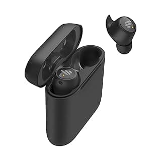 Edifier TWS6 True Wireless Earbuds &ndash; Ultra-high Clarity Balanced Armature Driver in-Ear Headphones with Bluetooth 5.0, 32-Hour Battery Life, IP55 Waterproof and Sweatproof for Workouts, Black