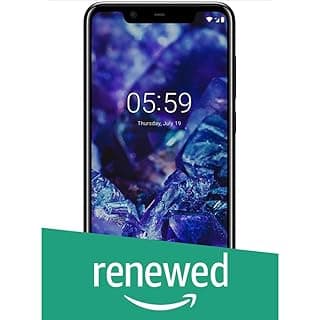 (Renewed) Nokia 5.1 Plus TA-1102 DS (Black, 3GB RAM, 32GB Storage)
