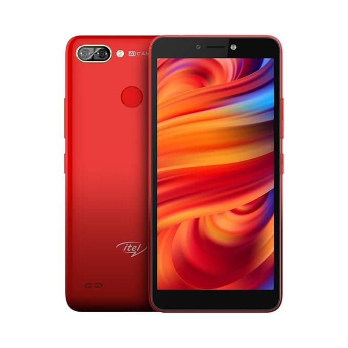 (Renewed) itel A46 (Fiery Red, 2GB RAM, 16GB Storage)