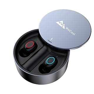 WeCool Moonwalk X3 True Wireless Earbuds Bluetooth Earphones with Touch Control,3000 mAH Battery, IPX4 Sweatproof, Up to 100 Hours Play time with Power Bank Function (Grey)
