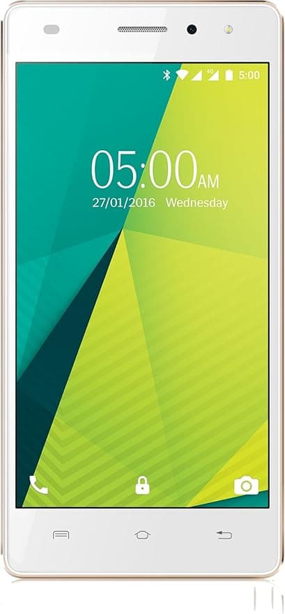 Lava X11 4G (White-Gold) Smartphones
