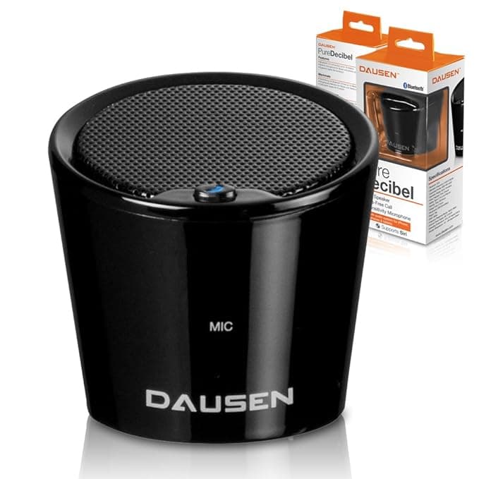 Dausen Pure Decibel Bluetooth Speaker - Black Multimedia Speaker Systems