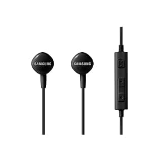 (Renewed) Samsung Original EO-HS130DBEGIN In -Ear Volume Control Handsfree (Black)