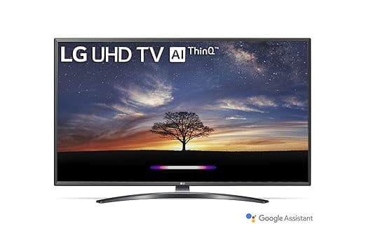 43UM7600PTA LG 108 cms (43 inches) 4K Ultra HD Smart LED TV 43UM7600PTA | with Built-in Alexa (PCM Black) (2019 Model) Smart Televisions