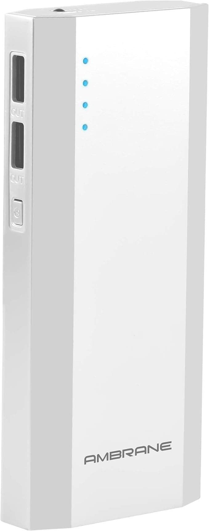 Ambrane Power Bank P-1111 (10000 mAh) White Power Banks