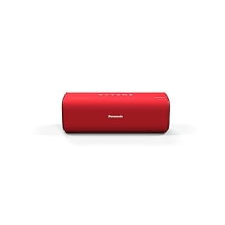Panasonic Portable Wireless Bluetooth Speaker with 2 Powerful 50mm Driver Unit, 10W Stereo Sound and up-to 8 Hours Playback (SC-NA07GW-R)