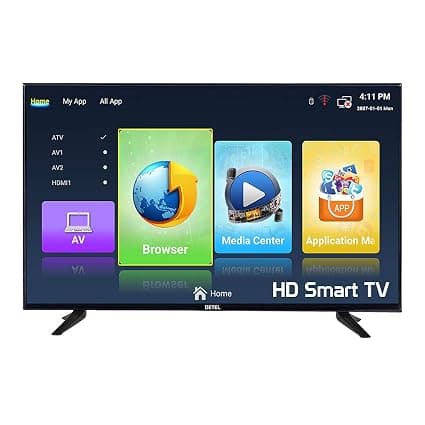 DETEL 80 cm (32 inches) DI32 SFA HD LED Smart TV with 1 Year Warranty (Black) (2019 Model)