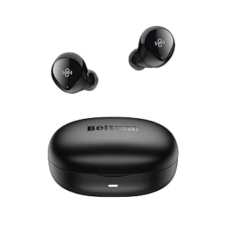 Boltune Store BT-BH021 Truly Wireless Bluetooth In Ear Earbuds with Mic (Black)